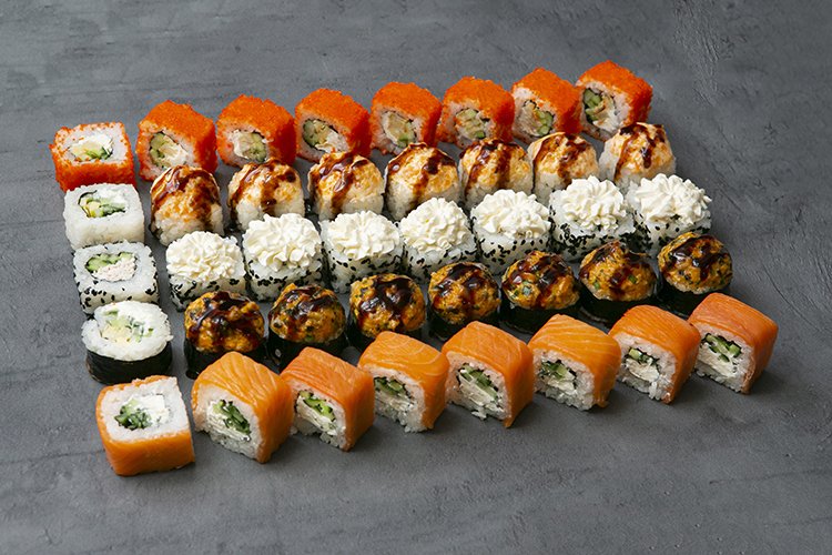 суши на голой